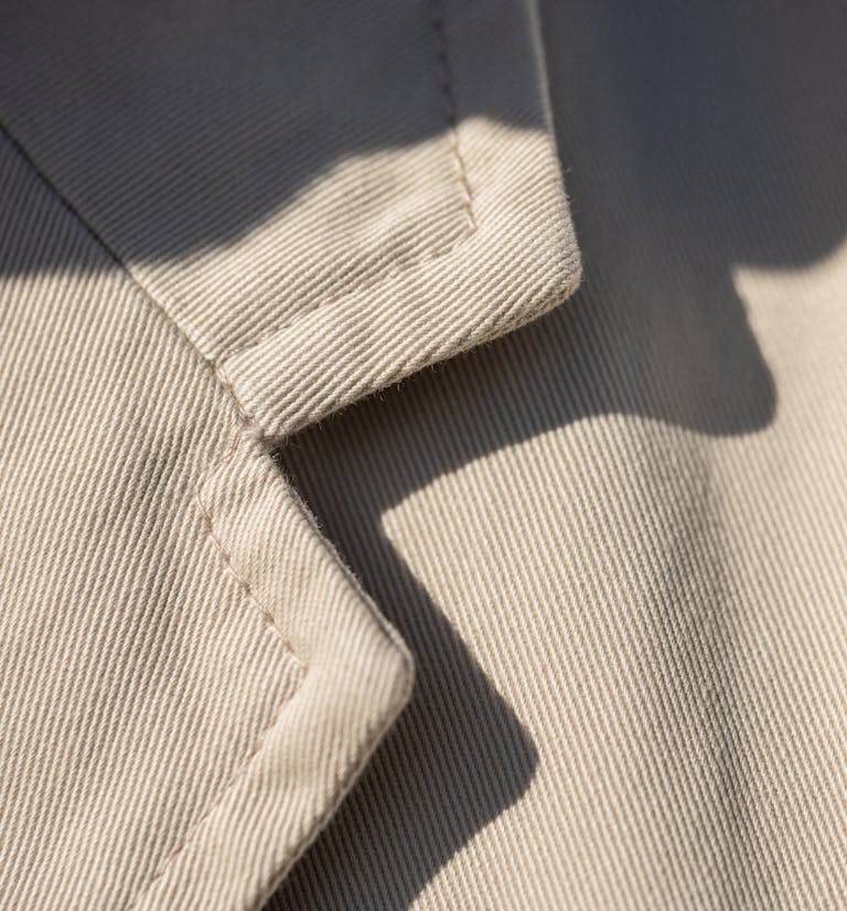 Asphalte - La Veste Gabardine - Matière première